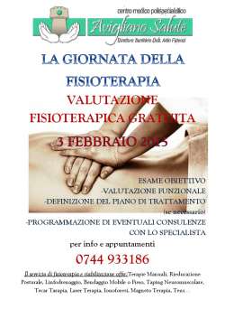 Giornata della fisioterapia